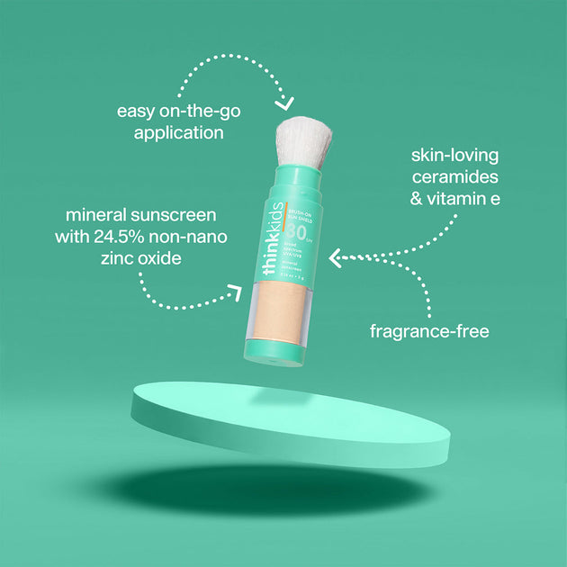 【miii】Powder Wash & Sun Protector Kids Brush-On Sun Shield SPF 30 – THINK Sun